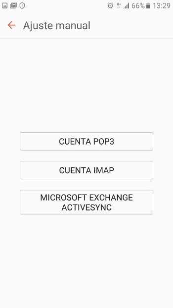 Seleccionar configuración